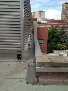 Water Leak Detection Service on Building Roof